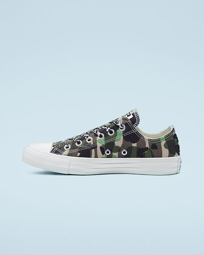 Chuck Taylor All Star Archive Mix Egret/Piquant Green/Black, Inner Side View