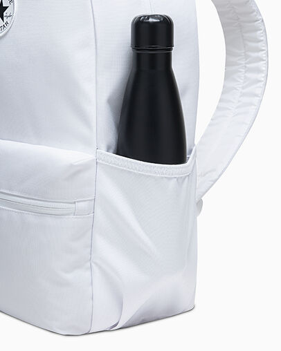 Chuck Patch Backpack White, Detail View