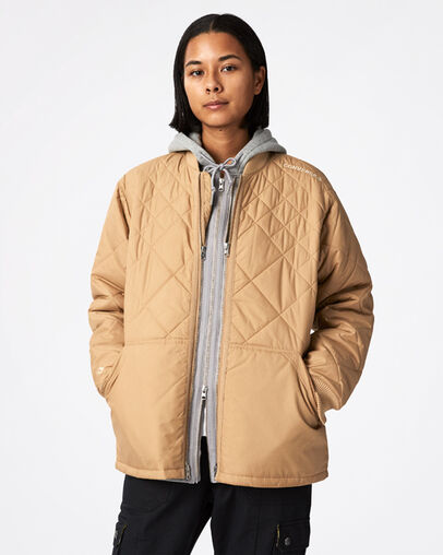 Utility Fleece Full-Zip Hoodie Vintage Grey Heather