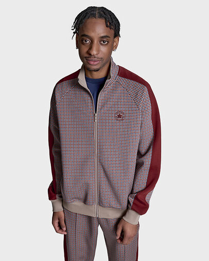 Retro Chuck Taylor Checkered Jacket Rottin Apple Multi, Front View