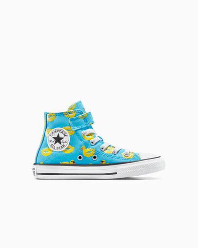 Chuck Taylor All Star Easy-On Pool Float Gnarly Blue/Dandy Lion/Bianco, Outer Side View