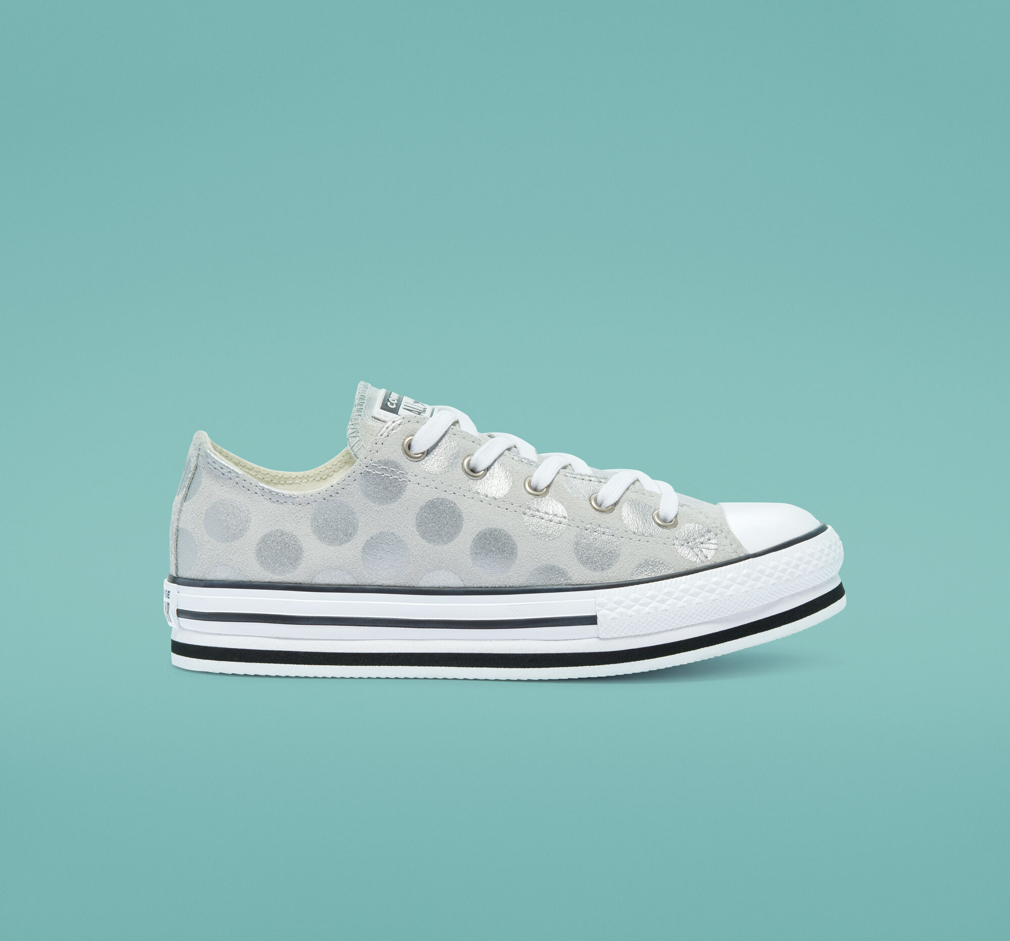 converse glitter shine platform