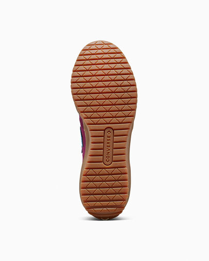 Run Star Trainer Suede Frozen Acai/Gum Honey/Lt Blue, Outsole View