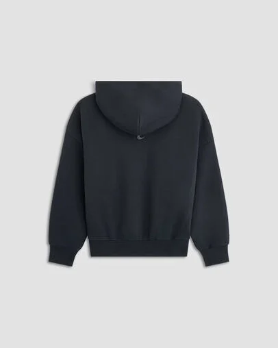 SHAI 001 Fleece Hoodie Converse Black, Full Body View