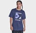 Timeless Boxed Chevron T-Shirt Converse Navy