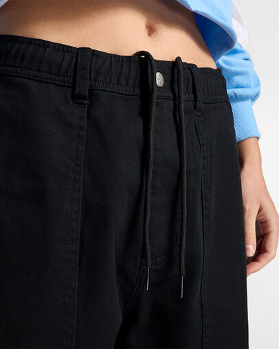 Go-To Harbor Pants Converse Black, Detail View