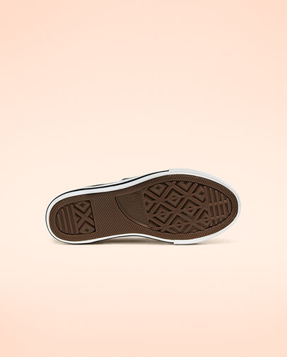 Leather Hook and Loop Star Player Carbon Grey/Mouse/White, Outsole View