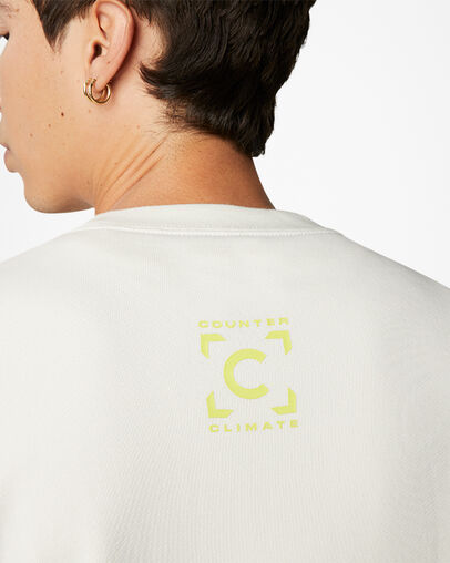 Sudadera estampada con cuello redondo Counter Climate Garza