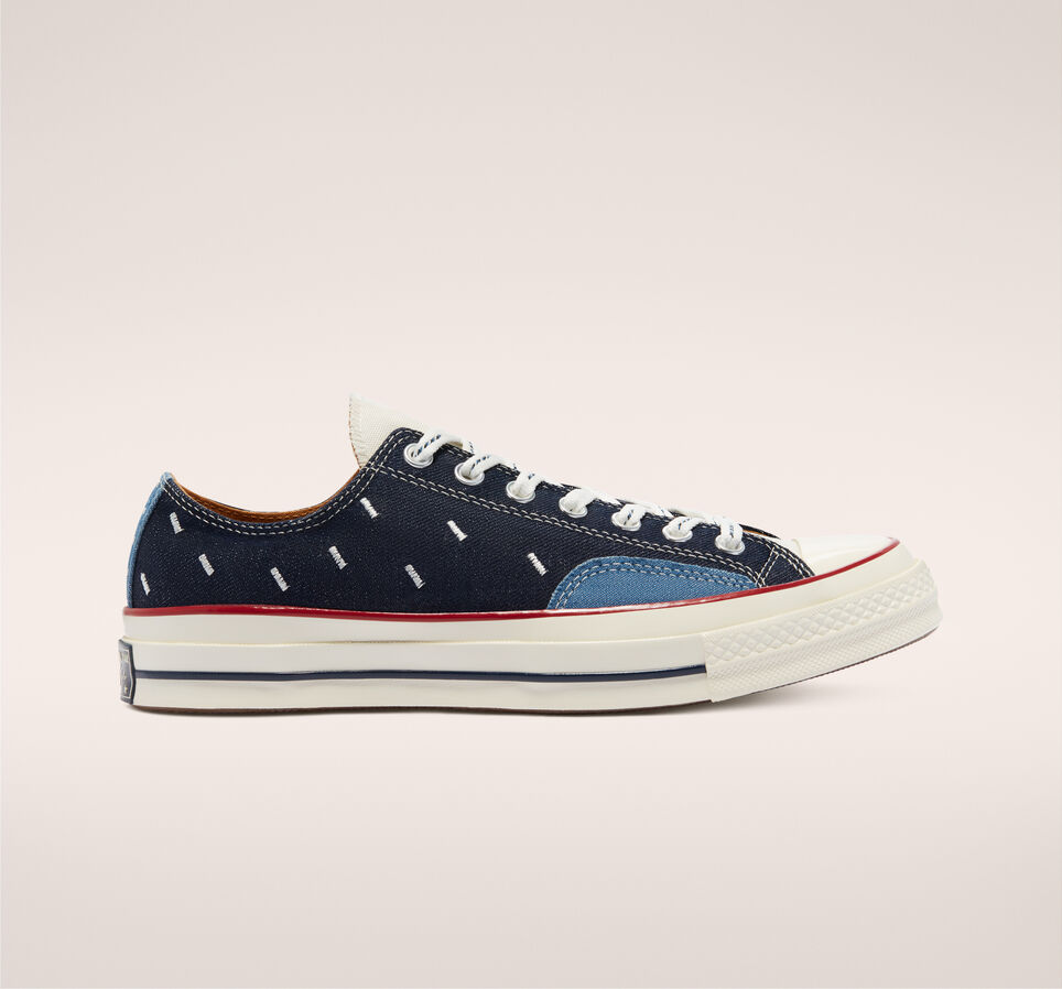 Chuck 70 Indigo Boro Midnight Navy/Egret/Garnet