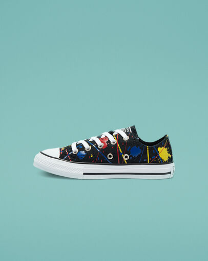 Chuck Taylor All Star Paint Splatter Black/Multi/White, Inner Side View