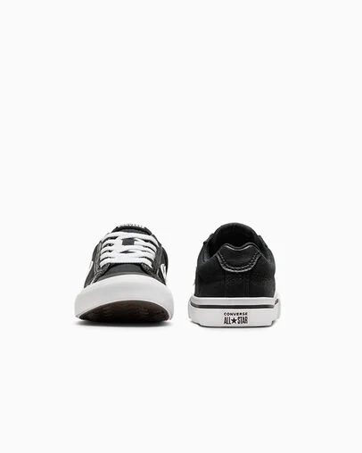 Converse Sport Casual Easy-On Black/White/Black, Heel View