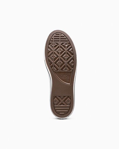 Chuck Taylor All Star Lift Platform Polka Dot & Bow Black/White/Black, Outsole View