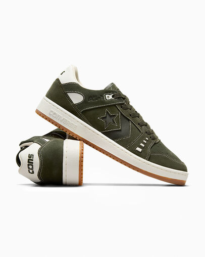 CONS AS-1 Pro Suede Refugio del bosque/Garza/Goma, Detail Angle View
