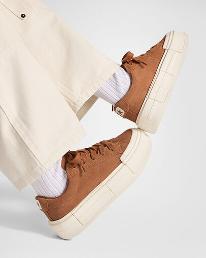 Converse Cruise Suede Warm Tan/Egret/Egret, Reflective View