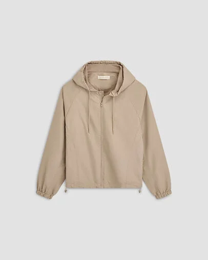 Shai Gilgeous-Alexander Warm Up Jacket Khaki, Front View