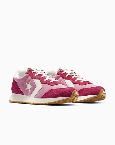 Converse Omega Trainer Cliffside Rose/Sporty Berry, Top and Side View