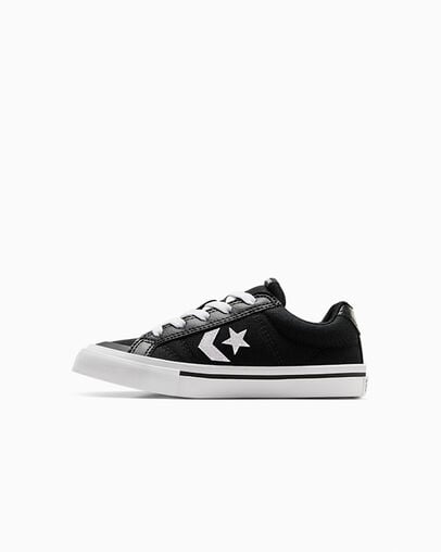 Converse Sport Casual Black/White/Black, Inner Side View