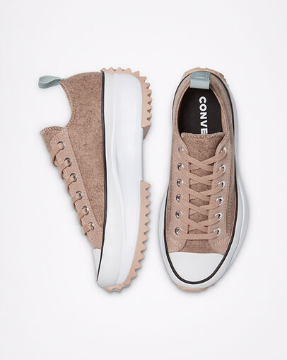 Unisex Black Ice Run Star Hike Sel rose/Noir/Blanc, Top and Side View