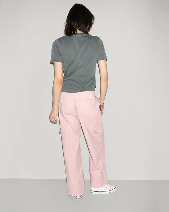 Utility Wide-Leg Pants Petal Pit