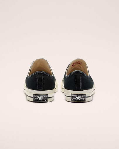 Chuck 70 Classic Canvas Schwarz, Heel View