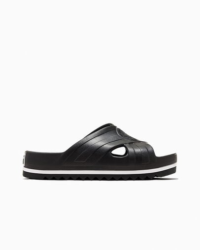 Chuck Taylor All Star Sandal Lite CX Negro/Blanco/Negro, Outer Side View