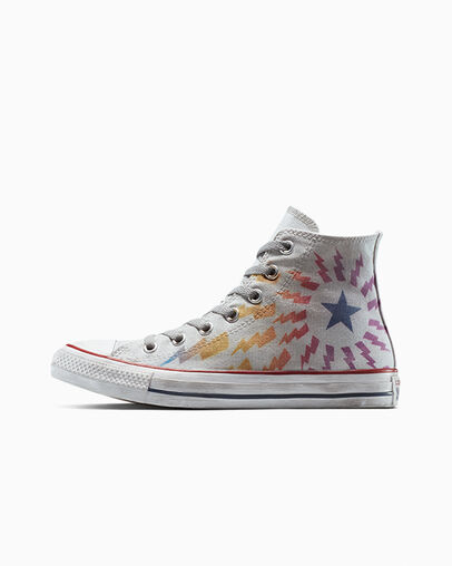 Chuck Taylor All Star Lightning Bolt Gris clair tonnerre, Inner Side View