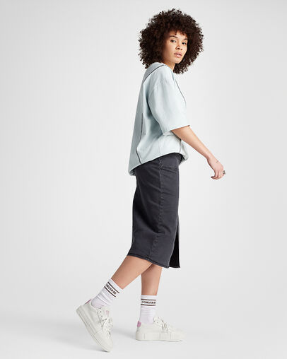 Converse Cruise Leather Cliffside Rose/Vintage White, On Foot Shot 1