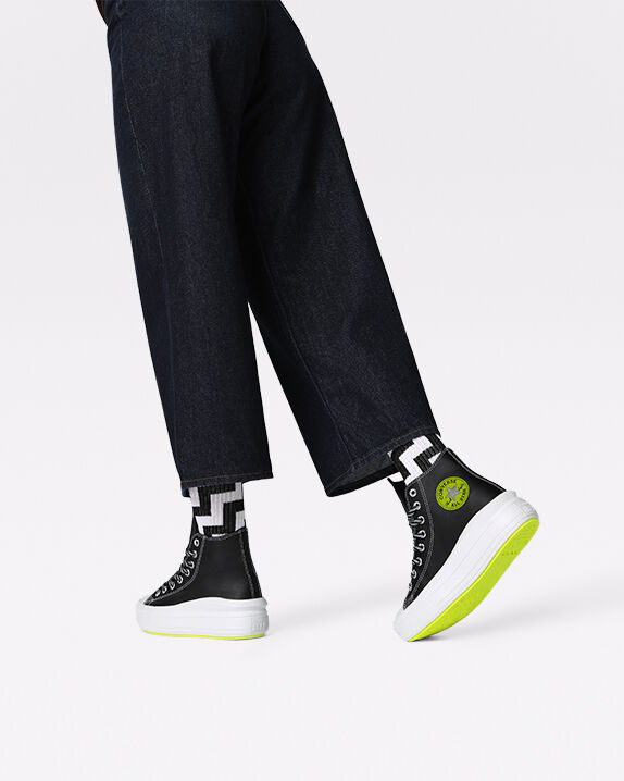 converse all star move leather