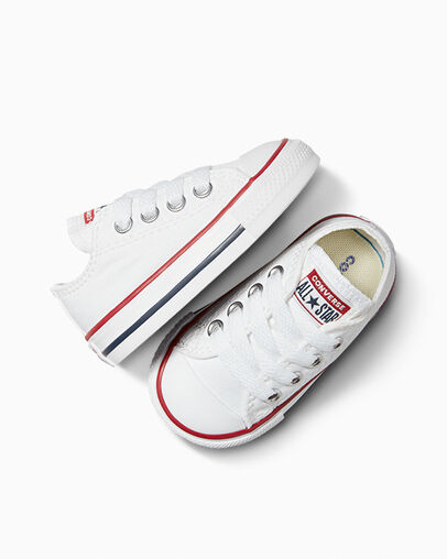 Chuck Taylor All Star Canvas Optical White, Angled View