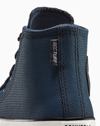 Chuck Taylor All Star Durable Navy/Black/Egret, Detail Angle View