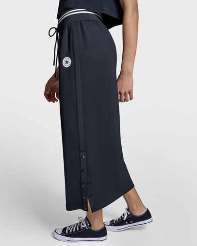 Retro Chuck Taylor Track Skirt Black