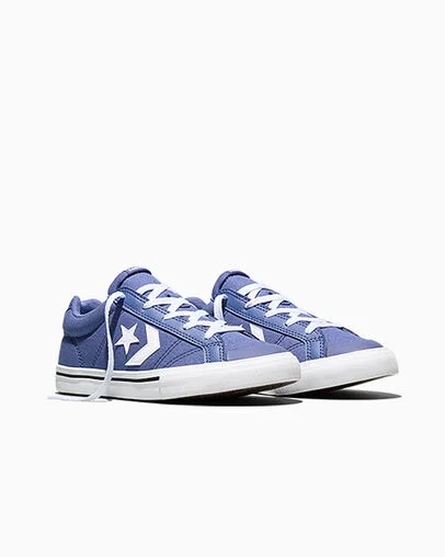 Converse Sport Casual Indigo Storm/White/Indigo Storm, Top and Side View