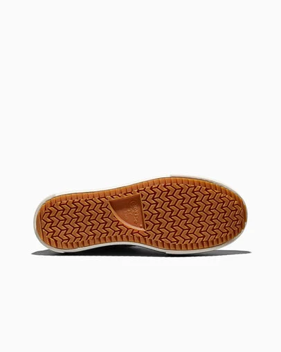 Chuck Taylor All Star Lift Double Stack Platform Canvas Egret/Egret/Garnet, Outsole View