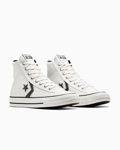 Star Player 76 Vintage White/Black, Top and Side View