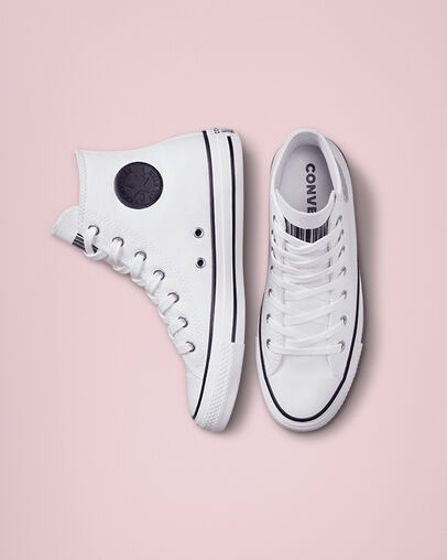Chuck Taylor All Star Future Utility White/Black/White, Top and Side View