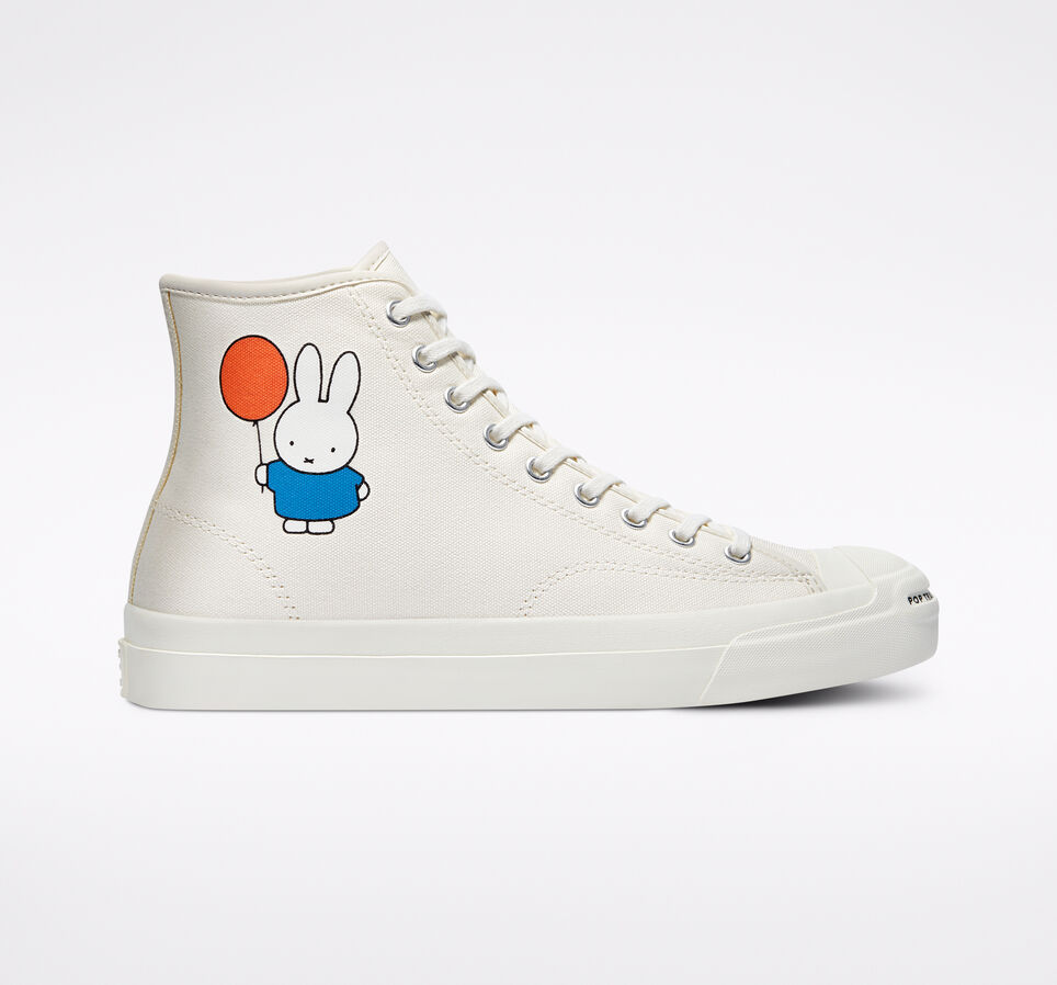 CONS x POP Trading Company x Miffy JP Pro Egret/Black/Egret