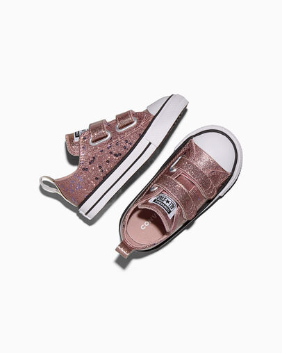 Converse Chuck Taylor All Star Easy-On Glitter & Sequins Petal Pit/Amethyst/White — photo 7