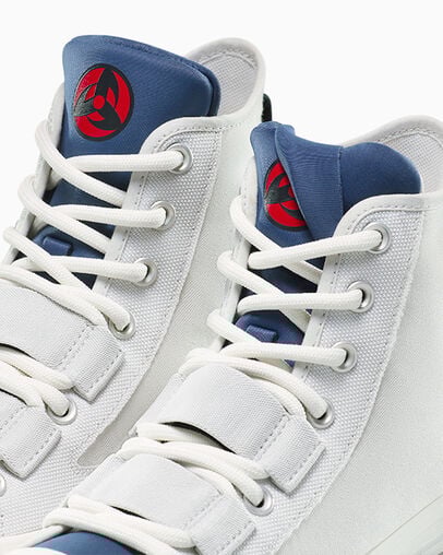 Converse x NARUTO SHIPPUDEN Kakashi Chuck Taylor All Star Barely Grey/Dark Waters, Detail Angle View