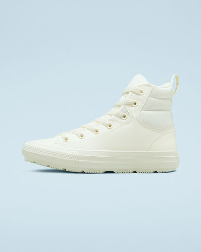 Chuck Taylor All Star Berkshire Boot Egret/Bold Mandarin/Egret, Inner Side View