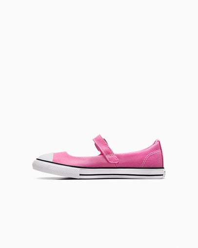 Chuck Taylor All Star Dainty Mary Jane Pink/White/Black, Inner Side View