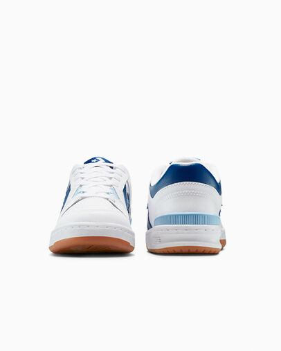 CL98 White/Blue/Blue It, Heel View