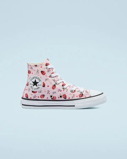 Chuck Taylor All Star Flowery Bugs Pink Foam/White/Black, Outer Side View