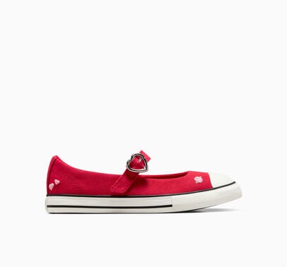 Converse Chuck Taylor All Star Dainty Mary Jane Valentine's Day Easy On Rojo/Calambre medusa claro