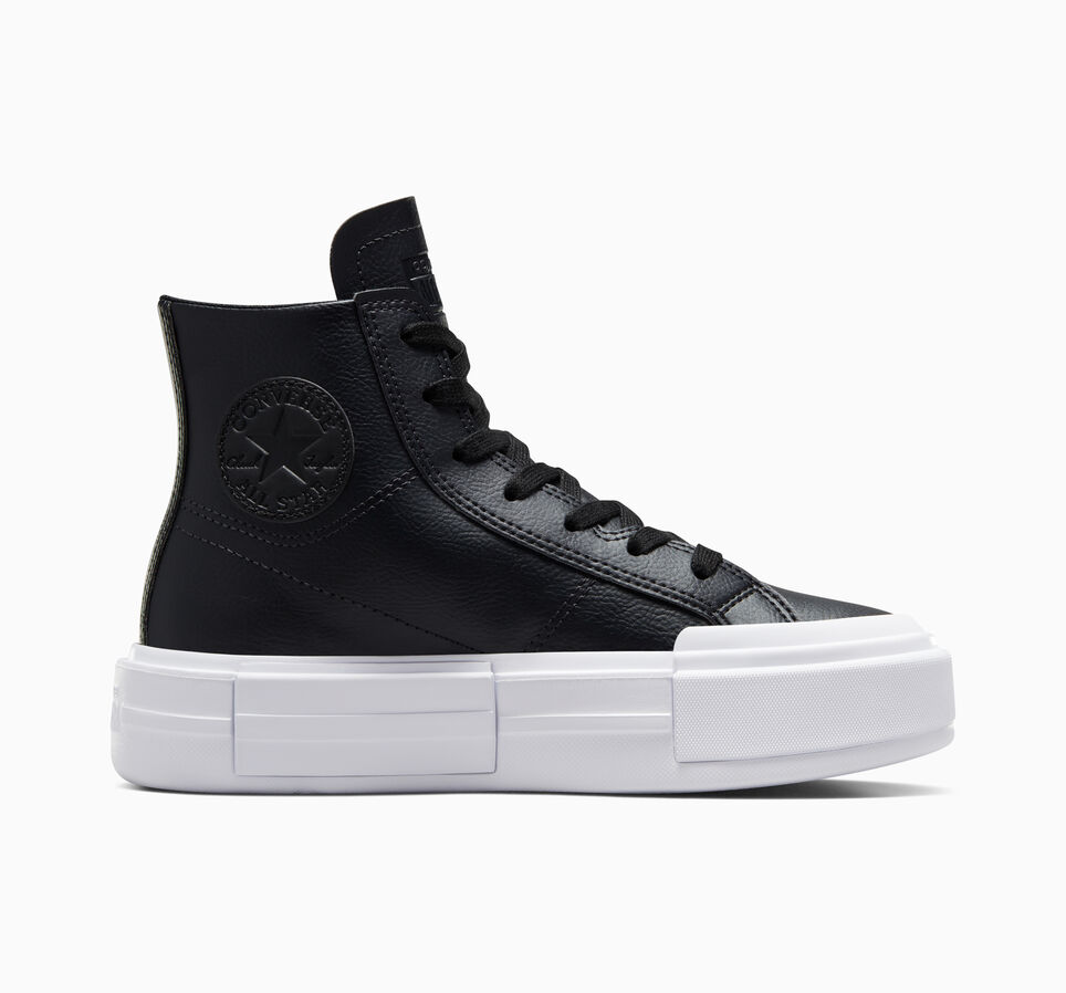 Converse Cruise Leather Black/Black/White