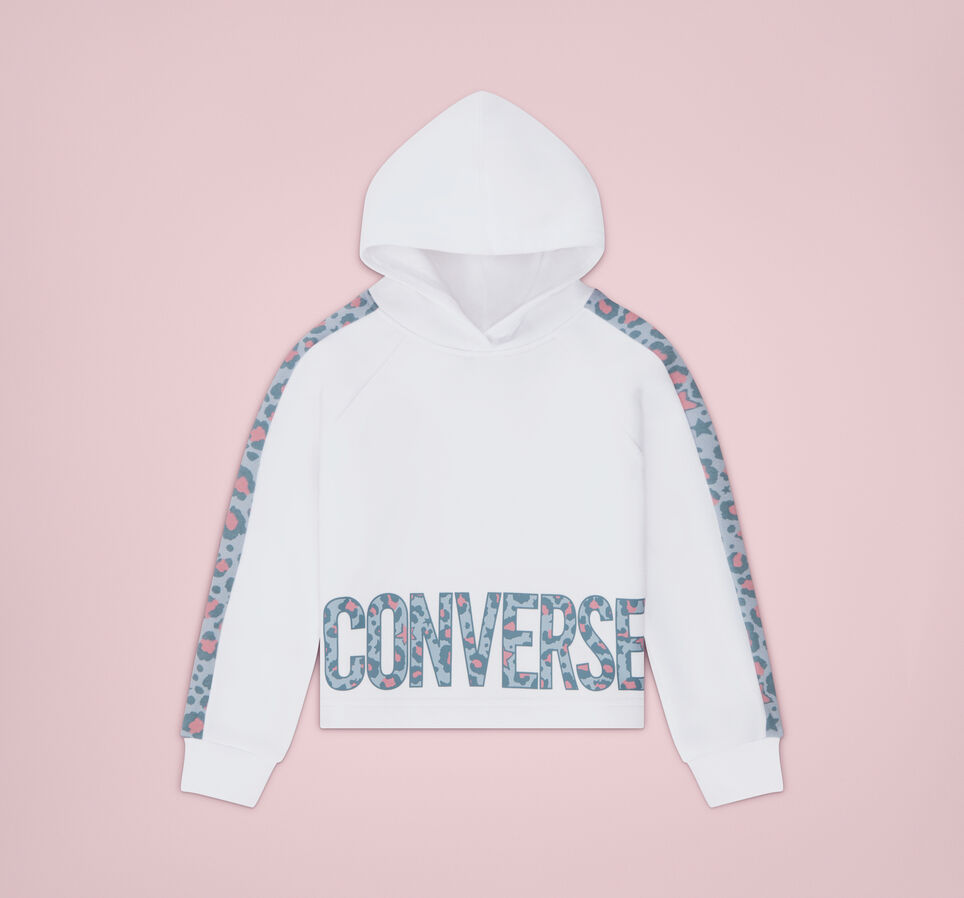 Pull-over Leopard Blanc