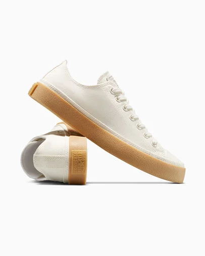 Chuck Taylor All Star Egret/Egret/Gum, Detail Angle View