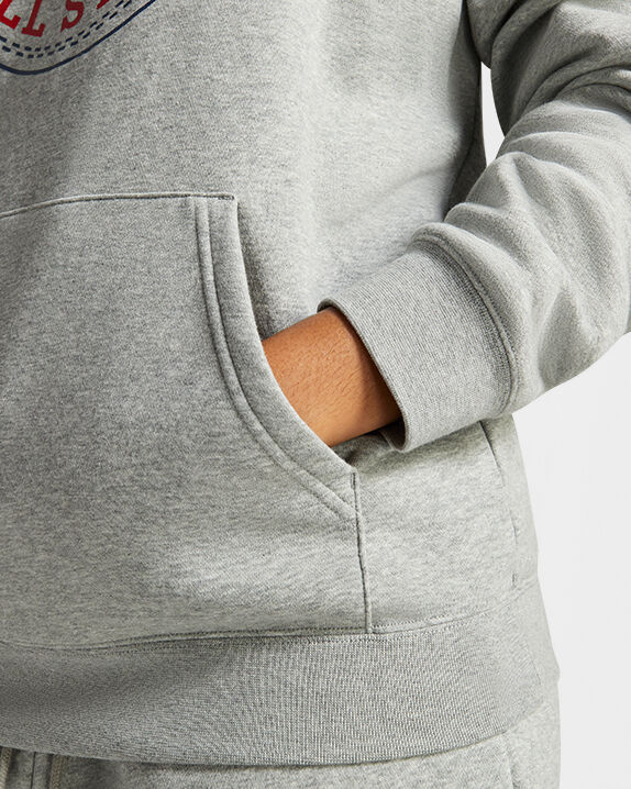 Converse Grigio Cotton Men Sweatshirt