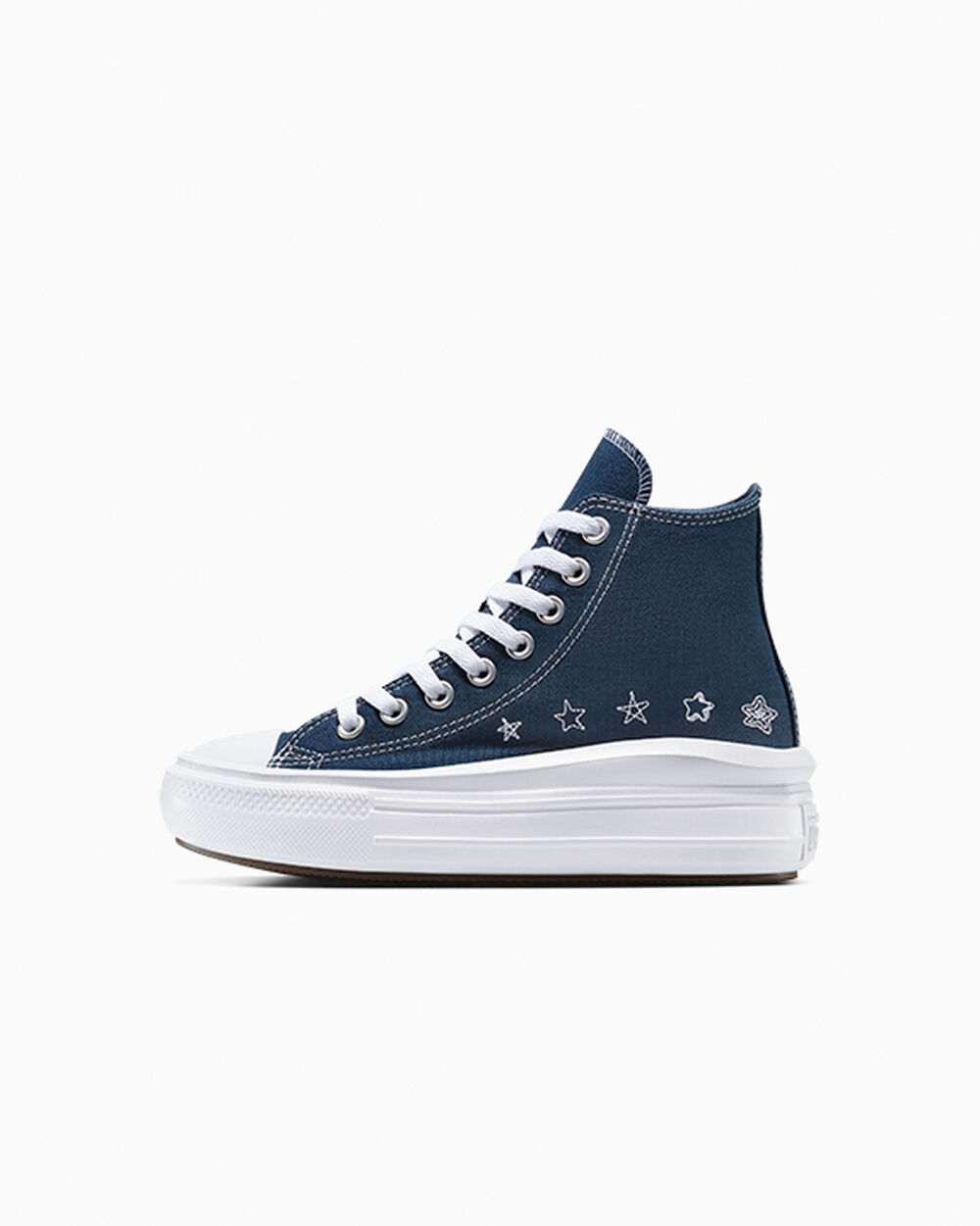 Thumbnail - Chuck Taylor All Star Move Platform Doodle Stars Navy