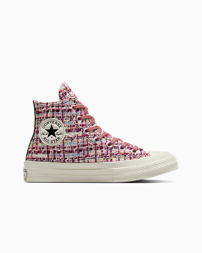 Chuck 70 Tweed Shimmer Abismo orqu&iacute;dea/Baya legendaria, Outer Side View