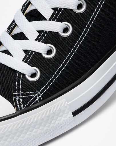Chuck Taylor All Star Classic Negro, Detail Angle View